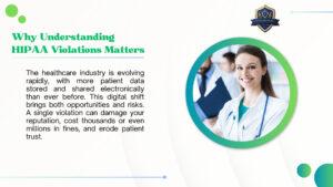Why HIPAA violations understanding matters?